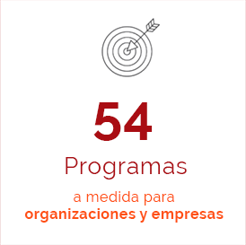 54 Programas en empresas y organizaciones | Lupe Del Rio