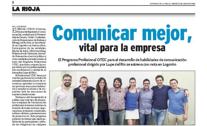 EscuelaOTEC Comunicación Oratoria Logroño